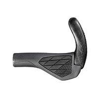 Ergon grip GS2-S SL, Grey/Black, with Carbon Bar-end